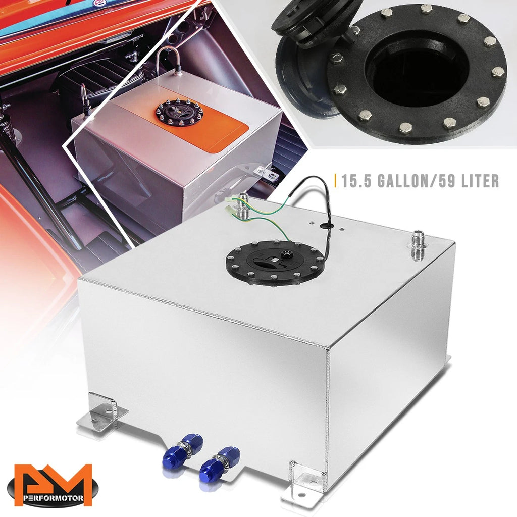 15.5 Gallon Aluminum Racing Fuel Cell for Universal Applications (Racing)