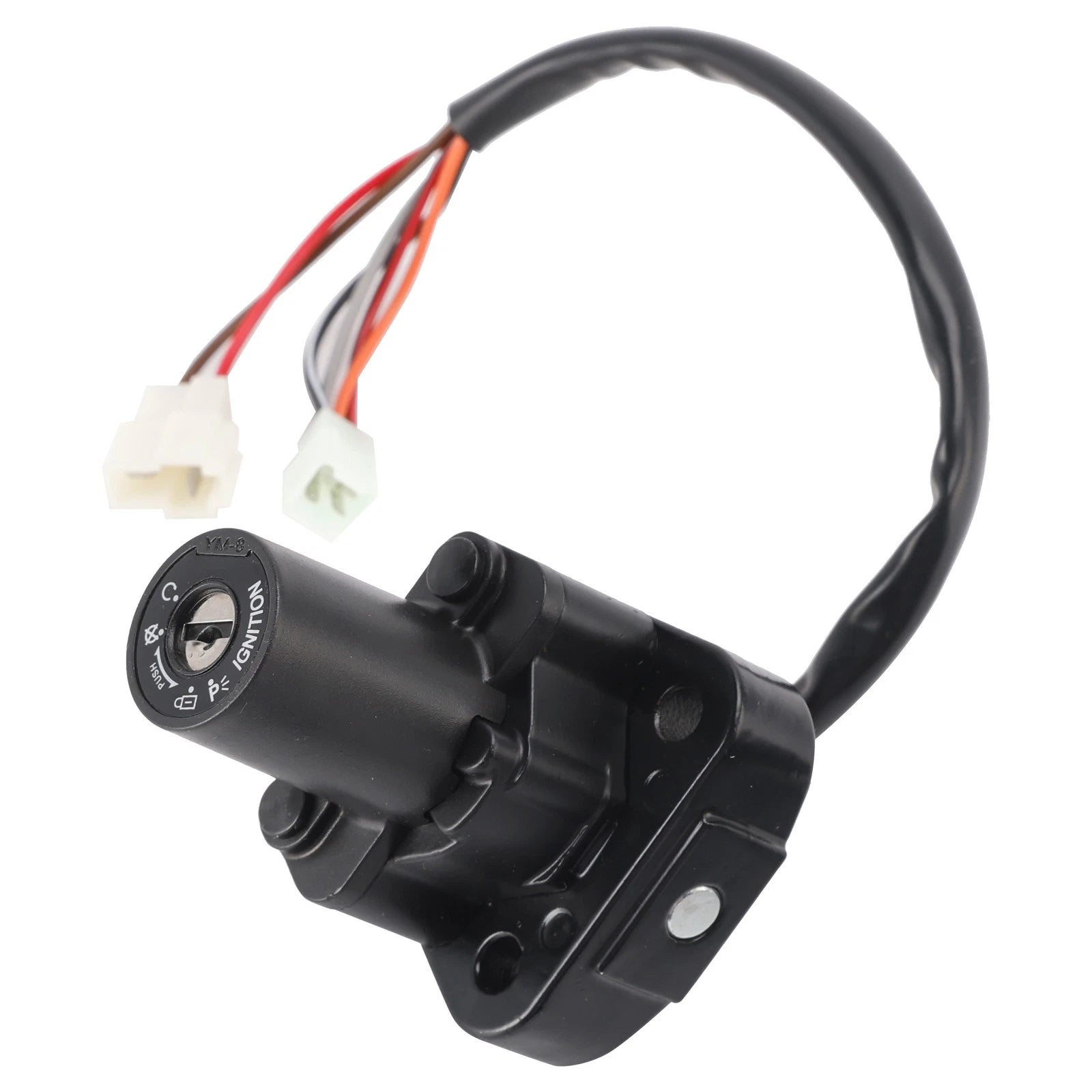Set of 2 Ignition Key Switch Fuel Cap Helmet Lock for Yamaha XT600E XT500E (1996–2002)