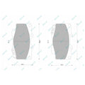 HD Front Disc Brake Pads Set for Hilux GGN25 KUN25 KUN26 TGN26 (2005-2016)