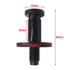 Black Tailgate Door Latch Striker Bolts  for Chevy GMC Cadillac Hummer
