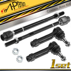 Set of 4 Inner and Outer Tie Rod Ends for Chevy Impala (2004–2013)