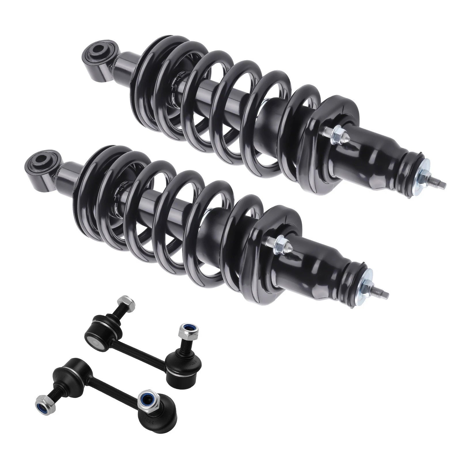 Set of 4 Rear Struts with Coil Springs for Honda CR-V (2002–2006)