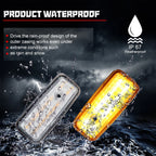 Sequential Amber LED Front Side Marker Lights for Mercedes-Benz G-Class (1986–2002)