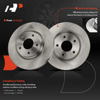 Front Disc Brake Rotors for Nissan Altima (2013–2023) 296mm