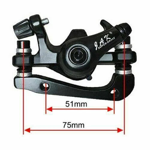 Brake Caliper with Brake Pads for Bicycle Mountain Bike (MTB)