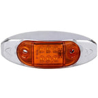 5PCS Amber Red Side Marker for Freightliner Century Class (1997)