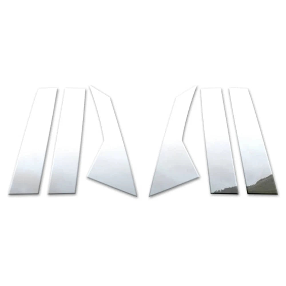 Diamond Grade 6pc Stainless Steel Pillar Post Covers for 2013-2024 Cadillac XTS