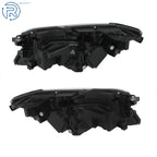 Full LED Chrome Headlight Assembly Pair for Honda Pilot Passport (2019-2021)