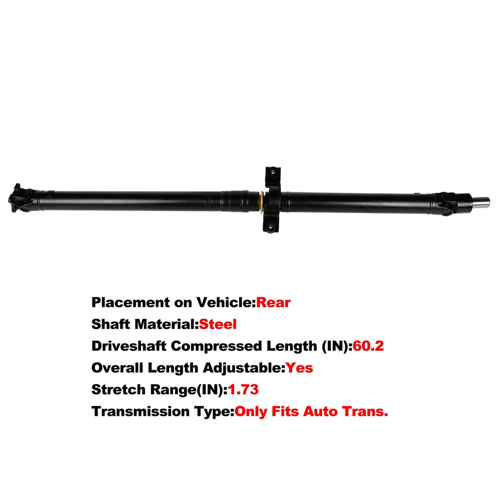 Rear Drive Shaft 27111AG11A for Subaru Forester (2009–2012) H4 2.5L AT