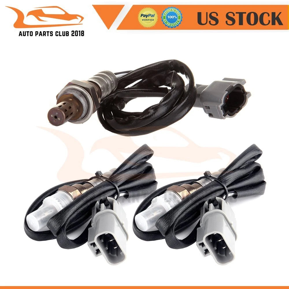3X Oxygen Sensors for Nissan Maxima 3.0L (2000–2003)