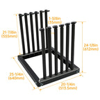 5-Lite Windshield Rack for Truck Auto Glass Transport with Rubber Strip