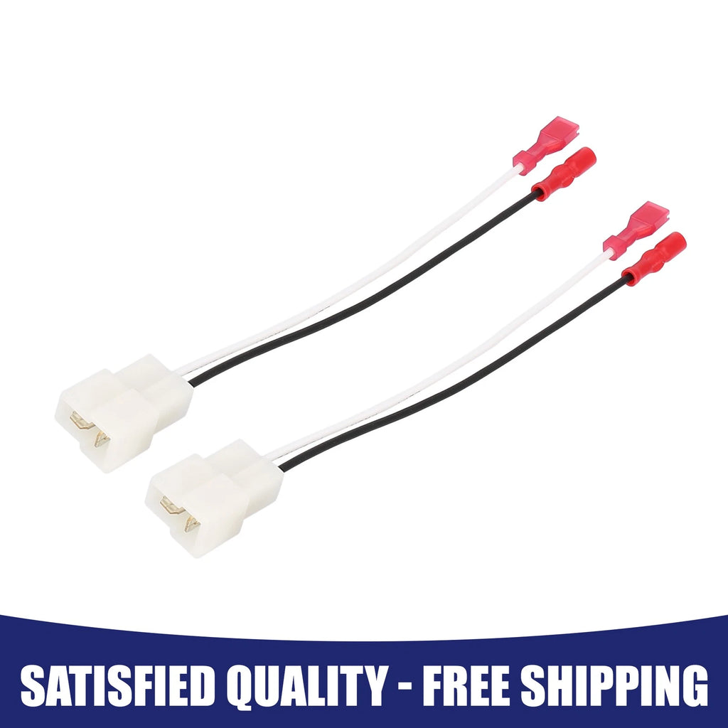 Set of 2 Car Speaker Connector Harness 72-9300 for Nissan Sentra (1987–1990)