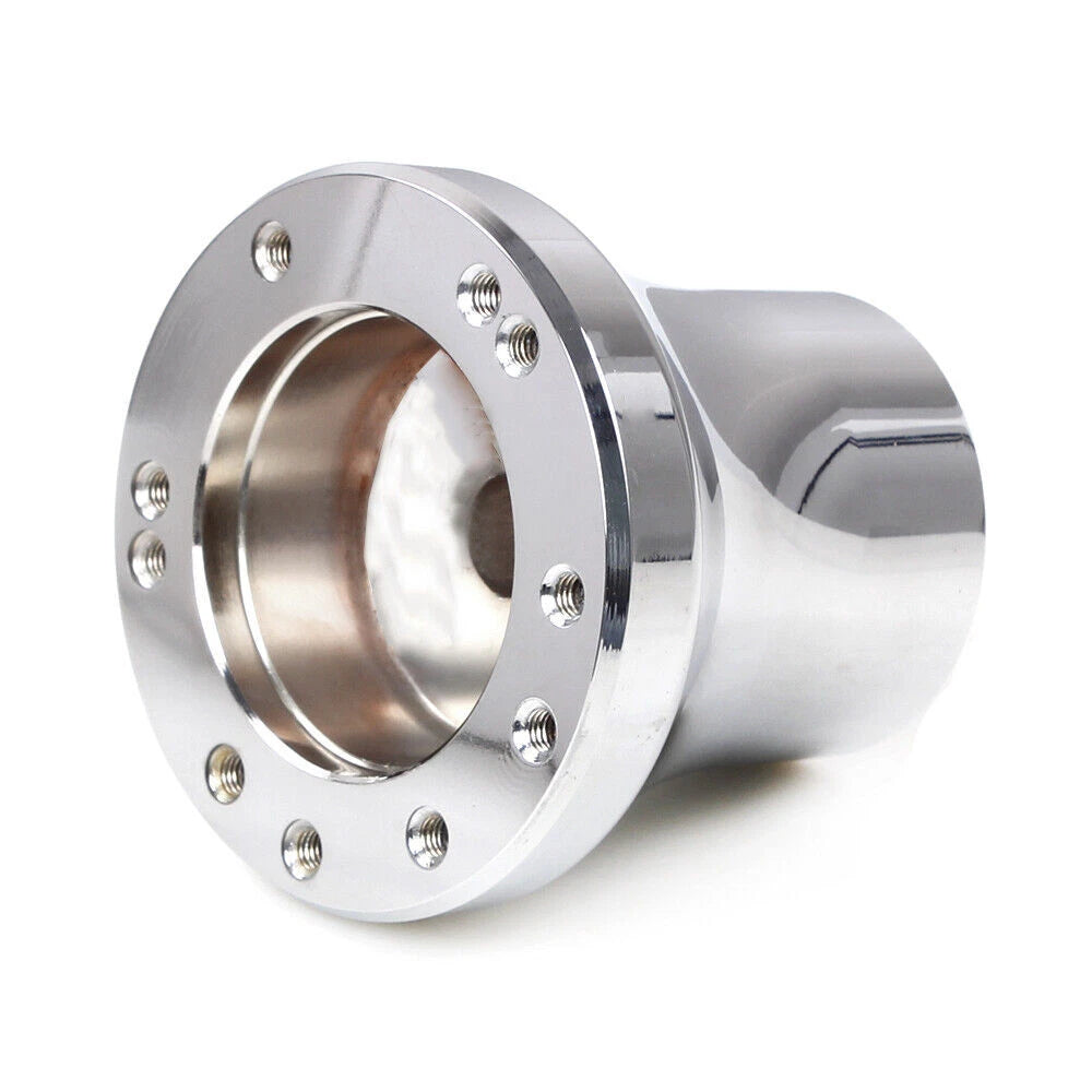 Silver Aluminum Steering Wheel Hub Adapter for Club Car Precedent