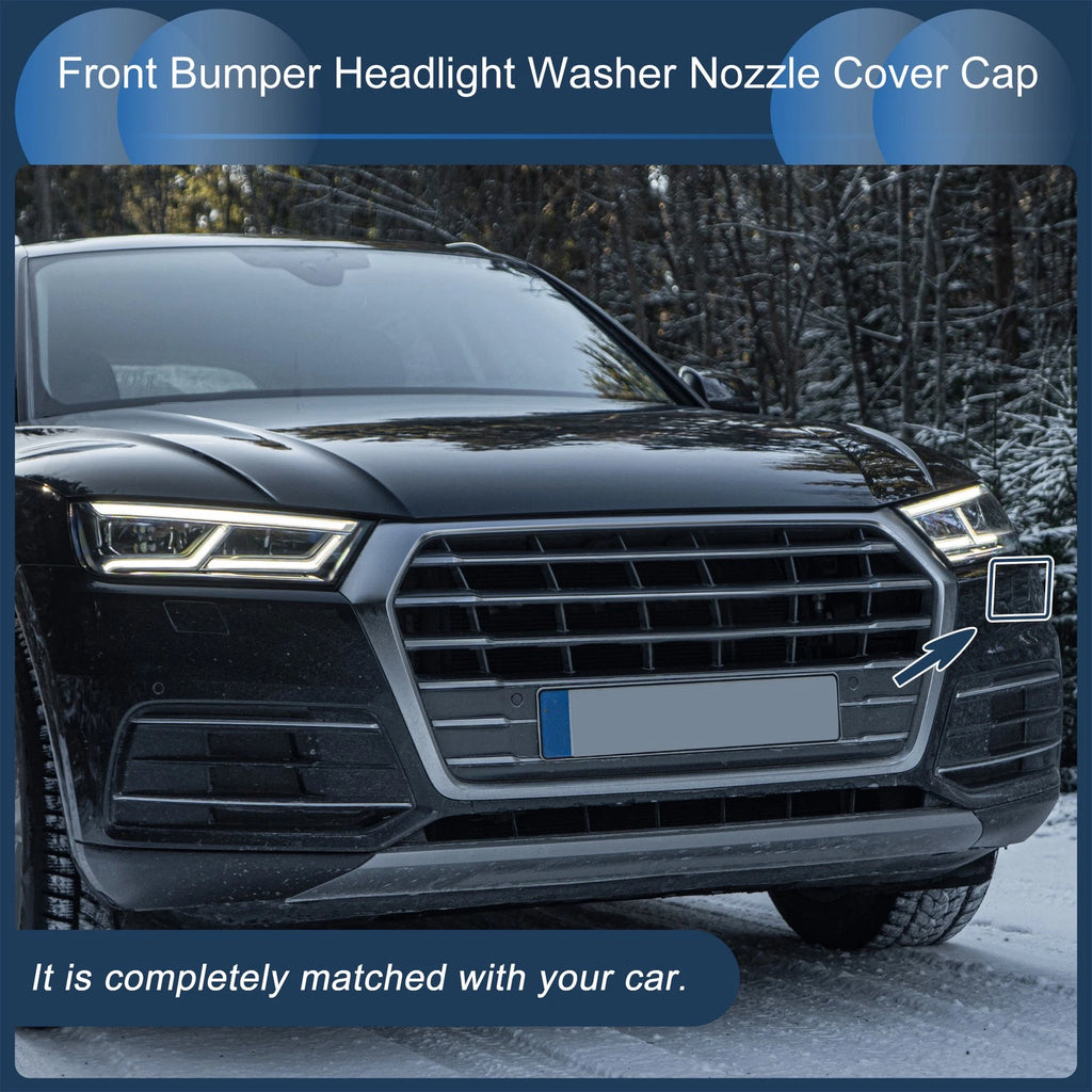 Front Left Washer Nozzle Cover Cap for Audi Q5 S-Line (2018–2020) Blue
