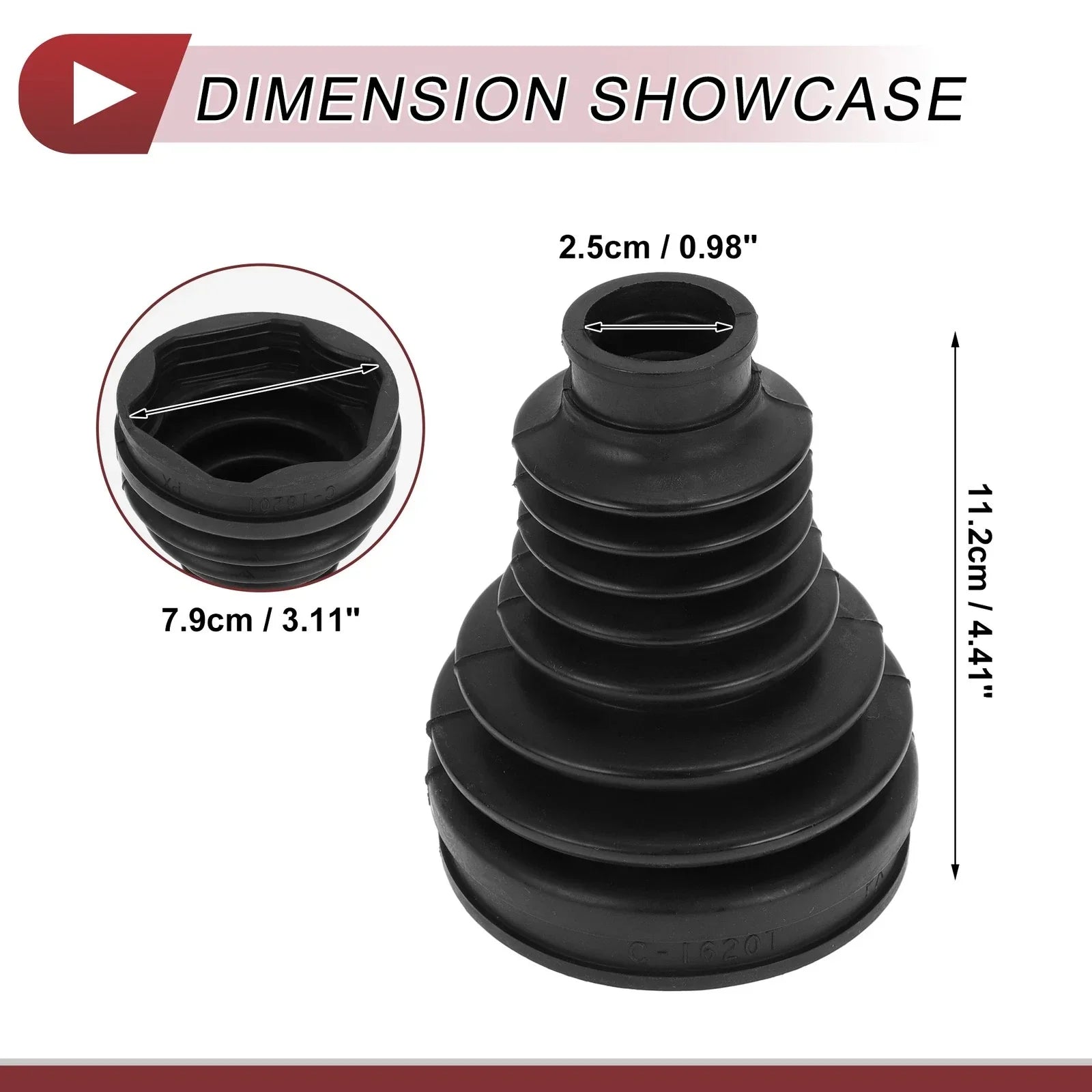 Inner CV Boot Kit with Clamps for BMW X3 (2011 - 2017)