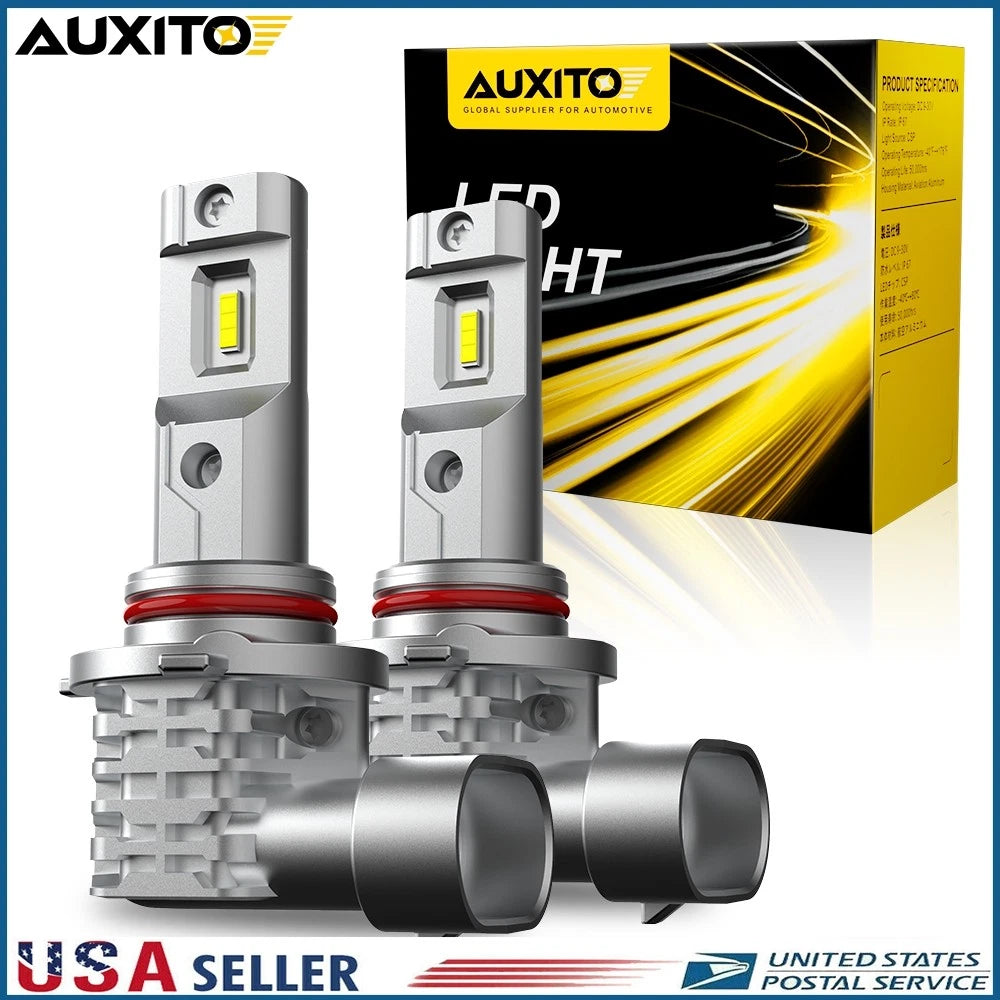 9005 LED Headlight Bulbs Kit for High/Low Beam (6500K, 360000LM)
