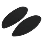 2X Tank Traction Grip Pads Black for Aprilia RS 660 / Tuono 660 (2021–2022)