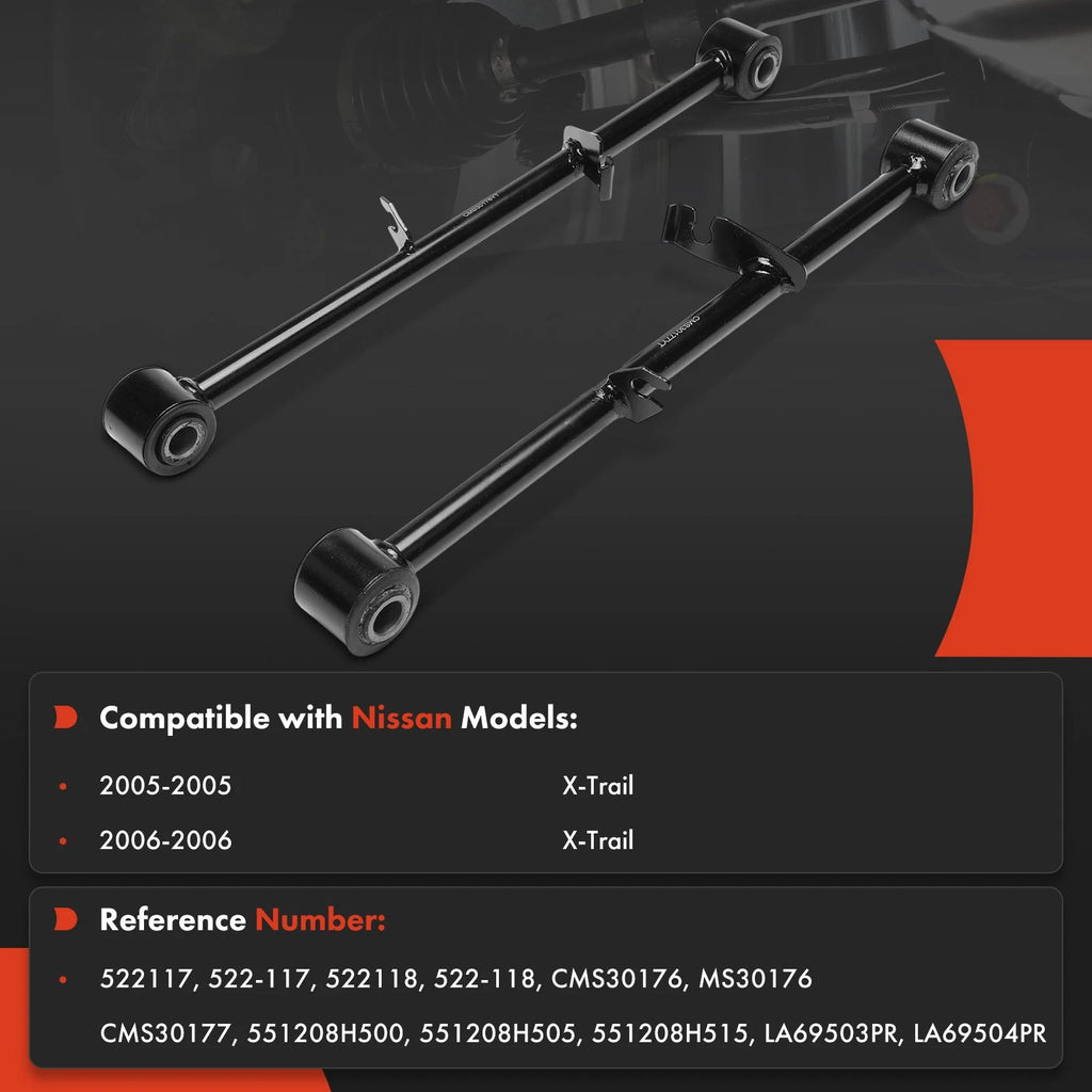 2X Rear Forward Control Lateral Arm for Nissan X-Trail (2005–2006)