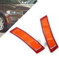 Pair Front Bumper Marker Cover Reflector Lights for BMW X5 E70 (2011–2013)