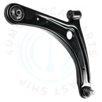 Set of 4 Front Lower Control Arms & Outer Tie Rod Ends for Jeep Patriot Compass (2007–2014)
