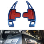 Blue Steering Shifter Paddle Extensions for Benz A B C E M R S CLA CLS GLA
