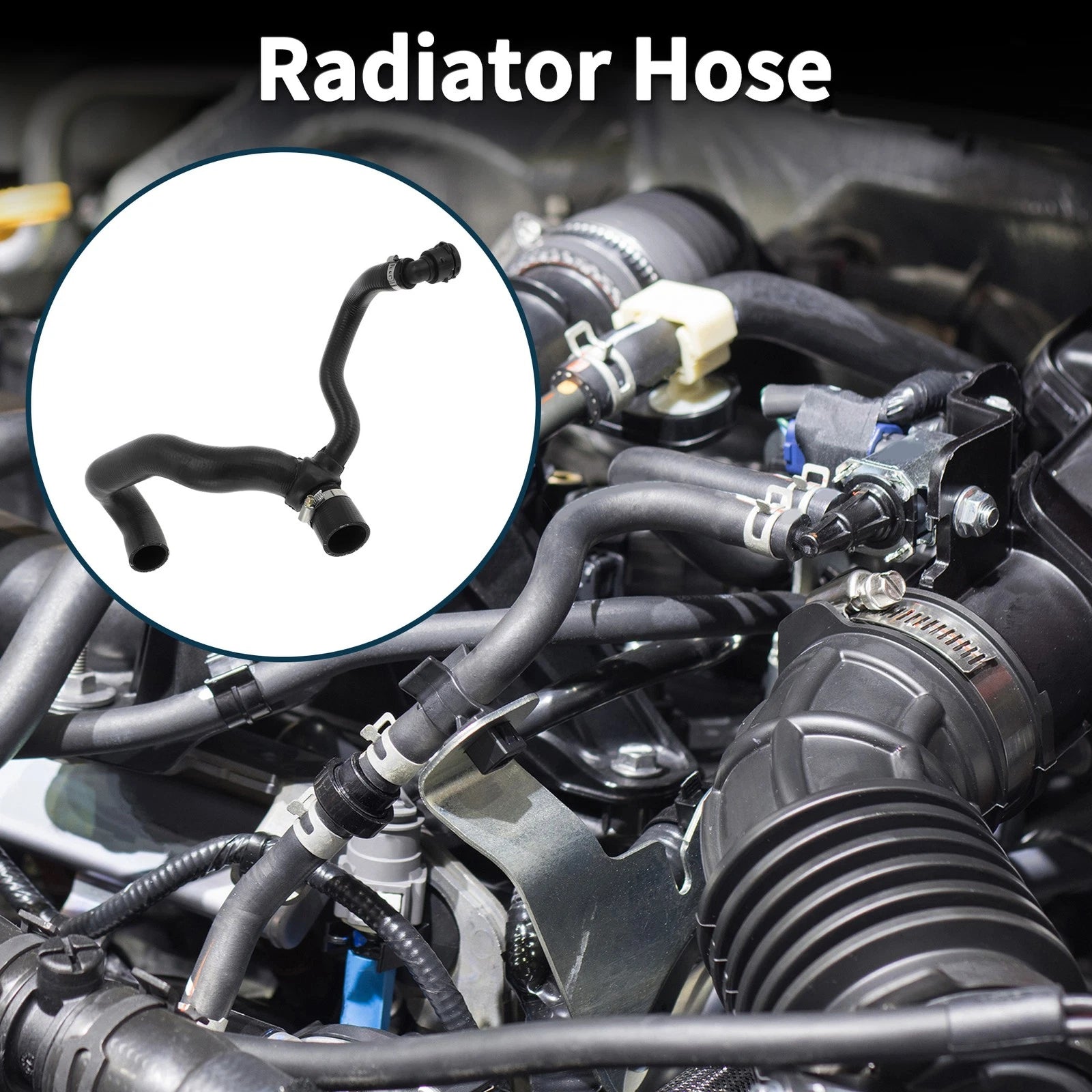 Radiator Hose for BMW F22 F23 F30 F32 F33 F34 F36 335i GT (2012–2019) No.11537594319
