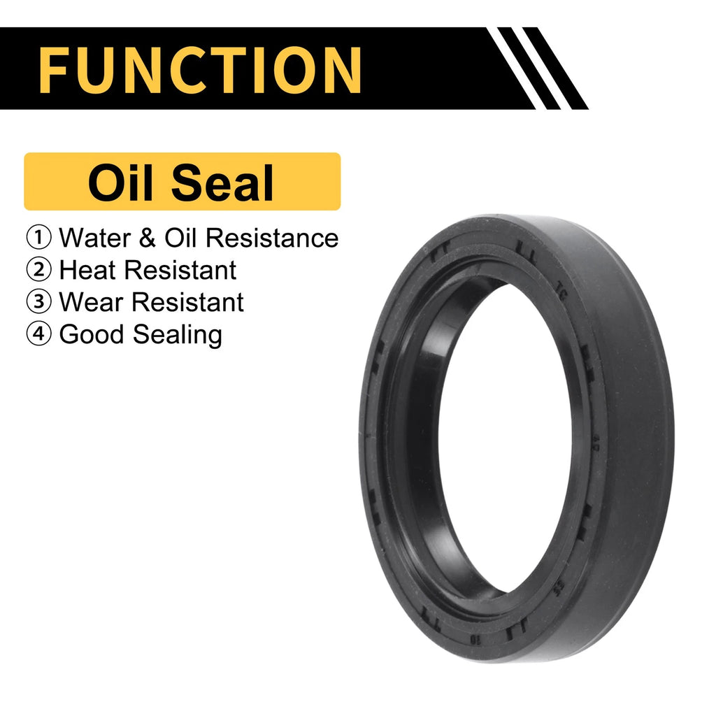 Set of 5 Oil Seal Rotary Shaft Seal NBR Rubber 40x55x10mm for Various Models