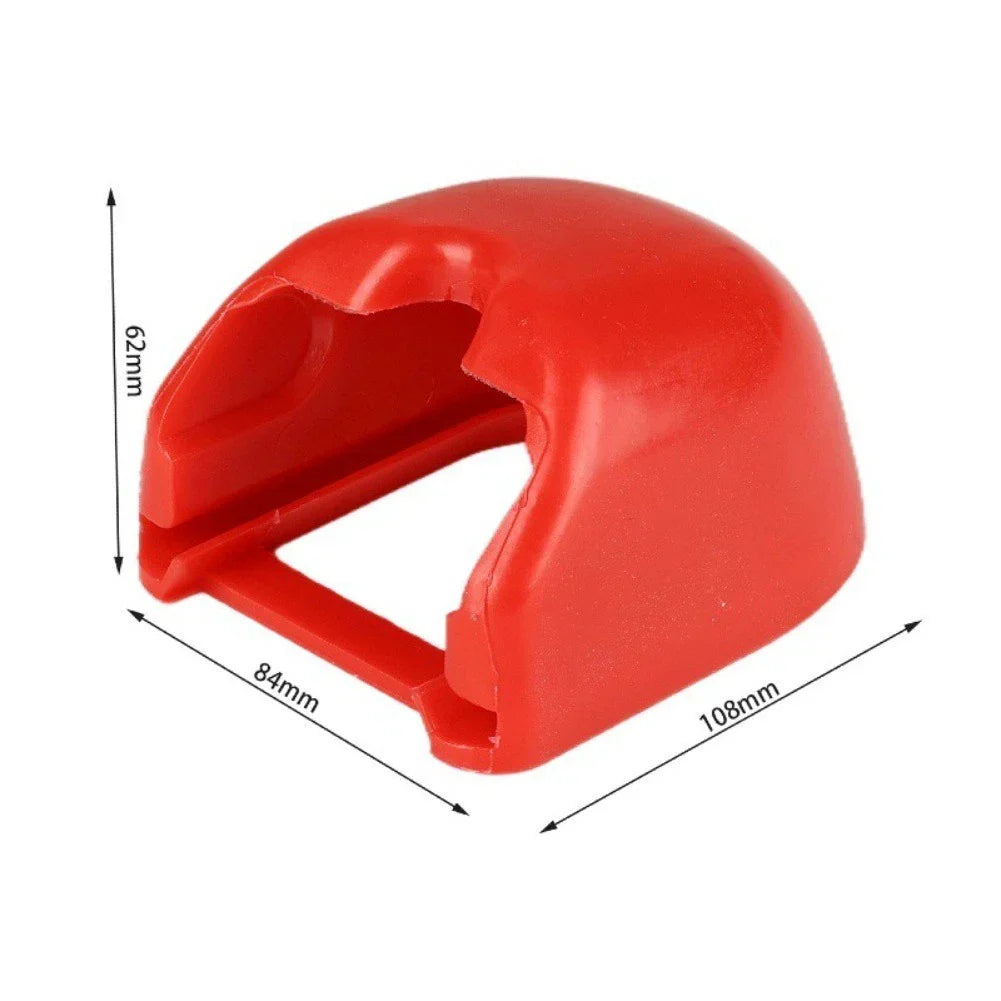 Protective Cover 50MM Trailer Ball Red Plastic