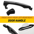 Set of 2 Outside Door Handles for Kia Forte Cerato (2014–2018)
