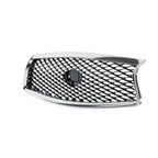 JDM Chrome Front Bumper Upper Grille for Infiniti Q50 (2014–2017)