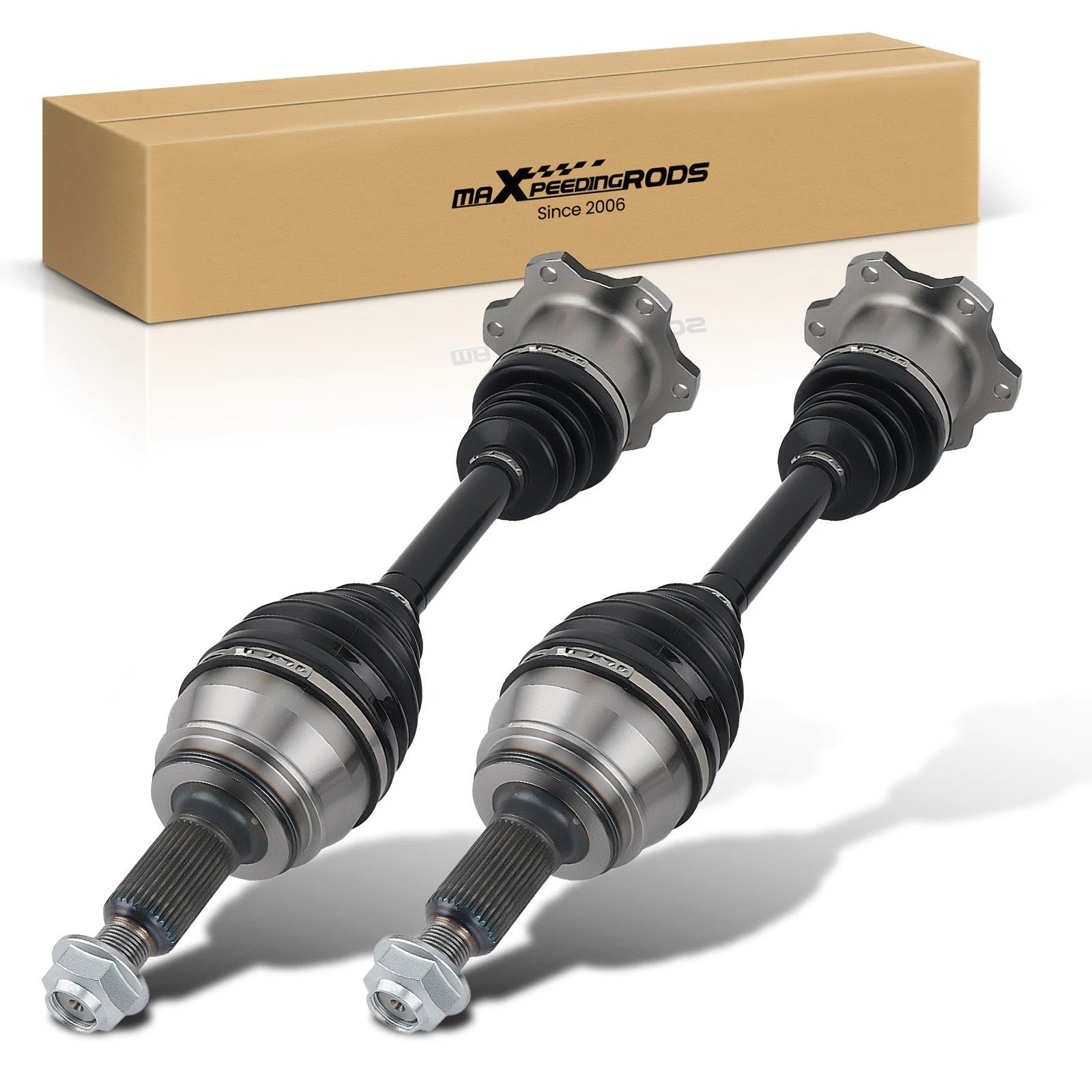 2x Front CV Axle Shaft for Chevy Silverado GMC Sierra (2007–2020)