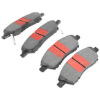 Front Ceramic Disc Brake Pad Set for Nissan Micra K13 (2010 - 2016)
