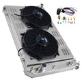 Aluminum 3 Row Radiator Shroud Fan for Pontiac Firebird 5.7L (1987–1988) 8010951