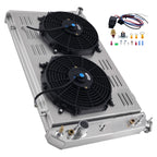 Aluminum 3 Row Radiator Shroud Fan for Pontiac Firebird 5.7L (1987–1988) 8010951