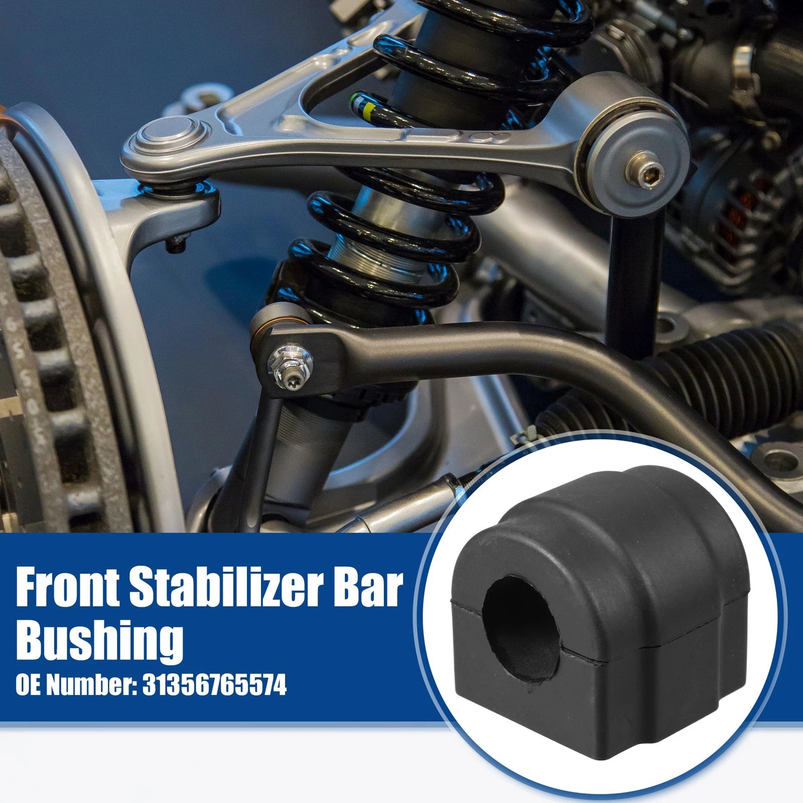 2X Front Suspension Sway Bar Stabilizer Bushing for BMW 118D Z4 