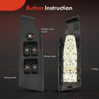 Front Left Power Window Switch for Chevy Aveo (2007-2008)