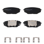 4pcs Front Brake Pads Set for Kia EV6, Hyundai Tucson, Ioniq 5 (2022–2023) D2398