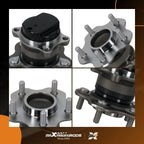 Set of 2 Rear Left Right Wheel Hub Units for Nissan Rogue FWD (2008–2015) 512398