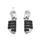 P-Clamps 1.25" Waffle Large Foot Peg for Yamaha V-Star, Kawasaki Vulcan