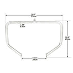 Engine Guard Crash Bar for Harley Road Glide FLTRX (2009–2023) Chrome