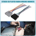 Set of 1 Car Stereo CD Player Receiver Wiring Harness for Ford Crown (1986–2004) 724117875961