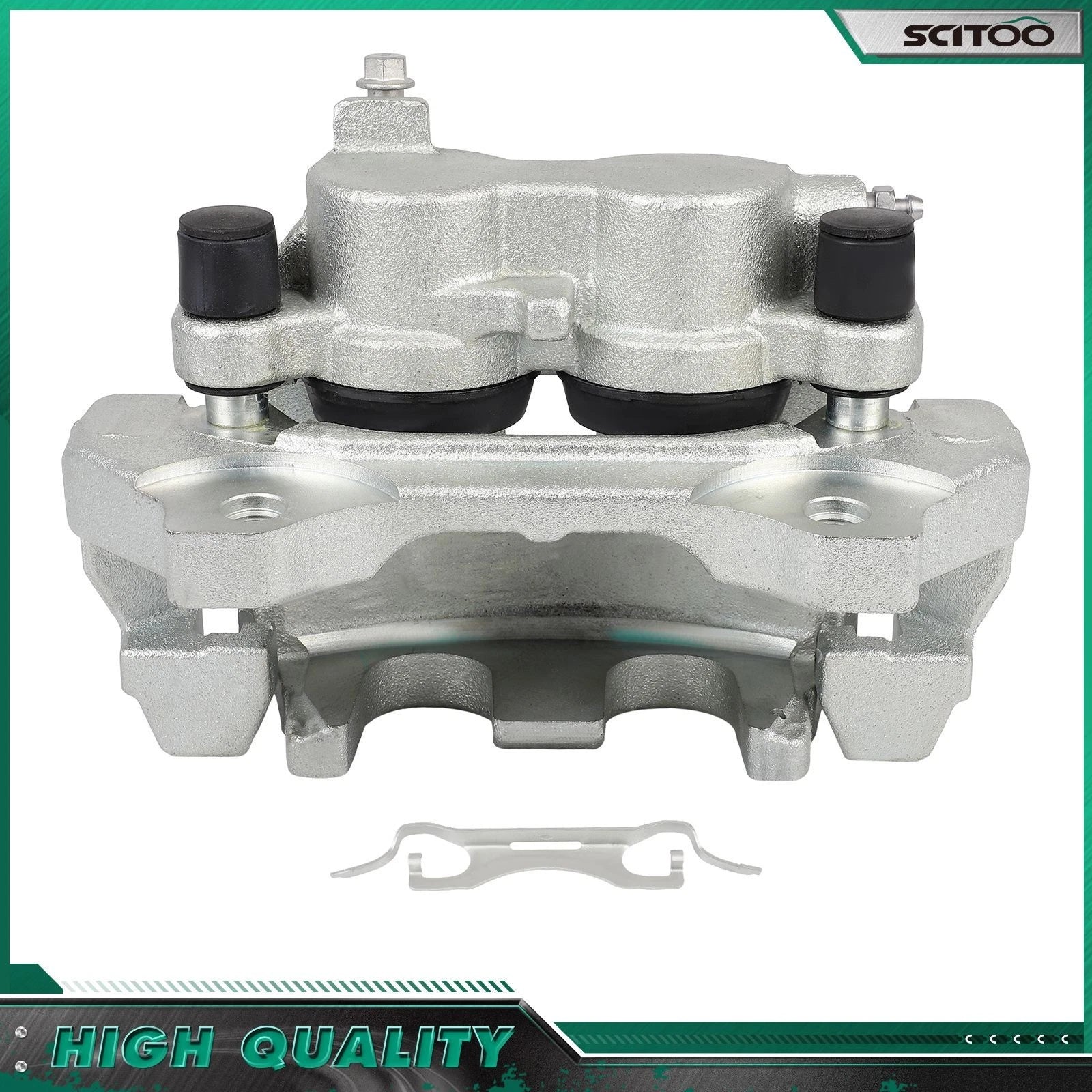 Front Left Brake Caliper w/ Bracket for Dodge Durango Jeep Grand Cherokee (AWD)