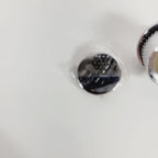 Seat Mount Knob 1/4"-20 Skull/CC Stainless for Harley-Davidson