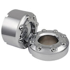Set of 4 Chrome Wheel Center Hub Caps for Ford F350 (2005–2016)