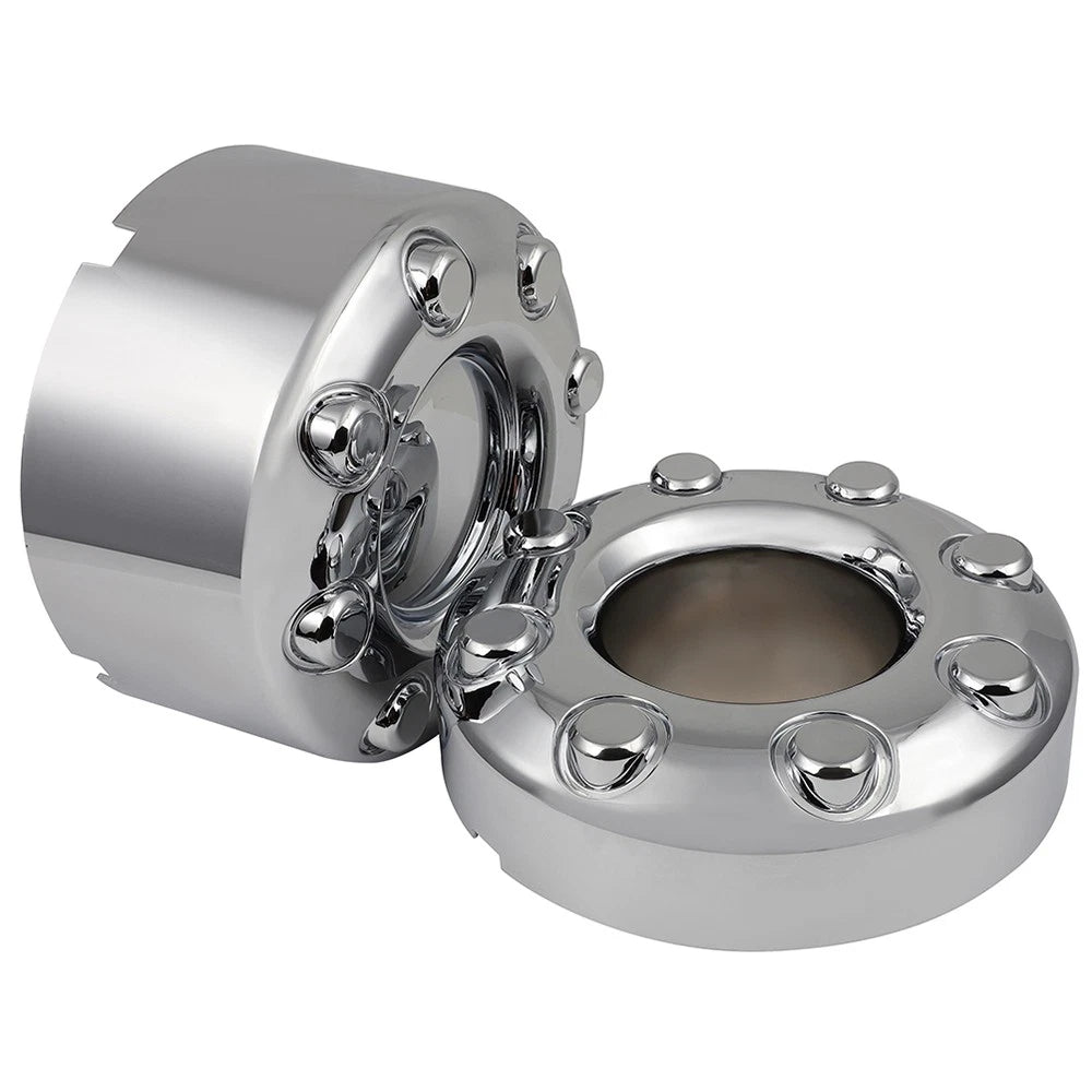 Set of 4 Chrome Wheel Center Hub Caps for Ford F350 (2005–2016)