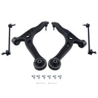 Set of 4 Front Lower Suspension Control Arms Sway Bars for Honda Odyssey (1999–2004)