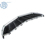 Set of 2 Front Grilles for Chevrolet Cruze (2016–2019) with Chrome Trim