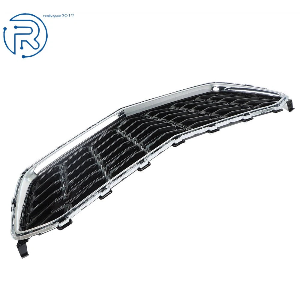 Set of 2 Front Grilles for Chevrolet Cruze (2016–2019) with Chrome Trim