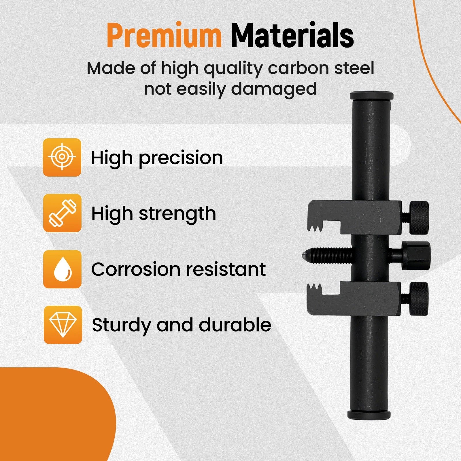 Crankshaft Pulley Remover Tool for Ribbed Drive Pulley (Adjustable)