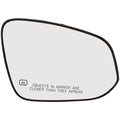 Passenger mirror glass for Toyota Highlander (2014-2019)